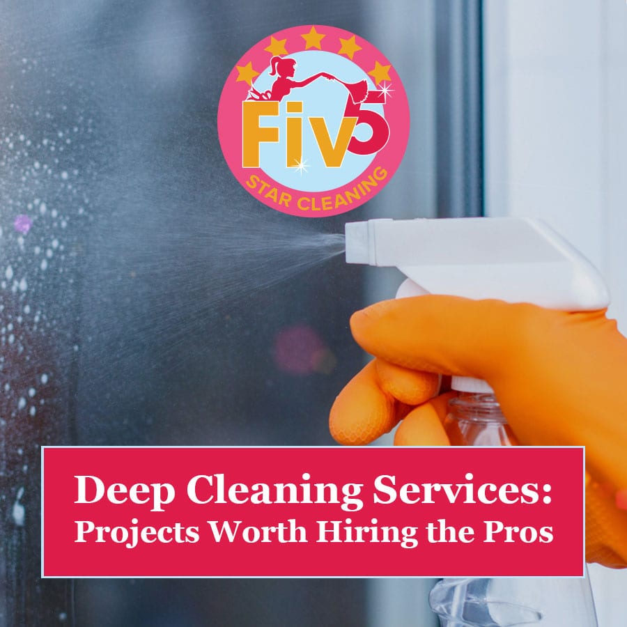 Deep Cleaning Services: Projects Worth Hiring the Pros