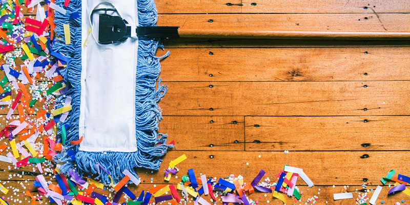 Their Own Kind of After-Party: Special Event Cleaning Services Get Rid of Your Mess 